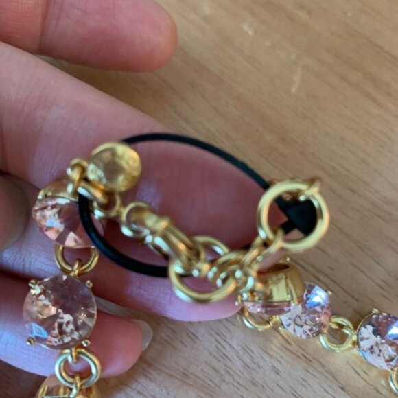 J Crew Pearl and crystal floral statement necklace - Picture 3 of 6